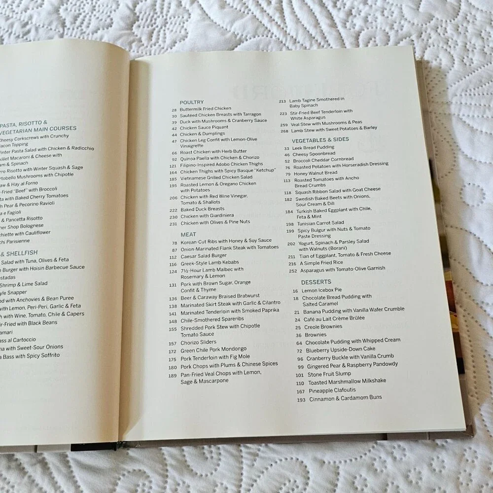 Best Of The Best Cookbook Recipes By Food & Wine Hardcover 2010